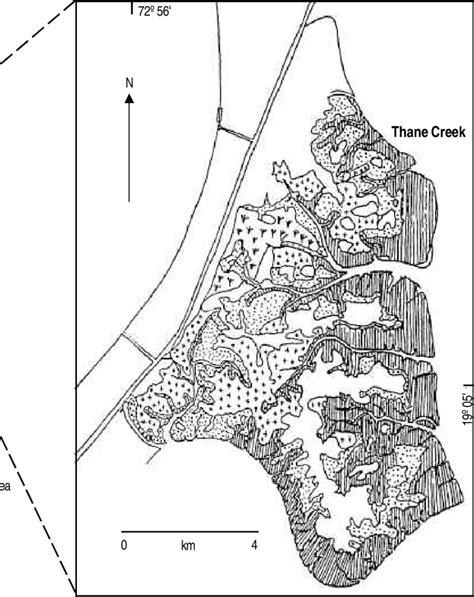 Map Of The Vikhroli Mangrove Swamps Download Scientific Diagram