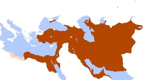 Alternate Map Of The Great Seljuk Empire At Its Height Just Before The