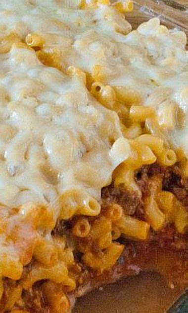 Mac And Cheese Lasagna Real Mom Kitchen Italian Recipe Mac And