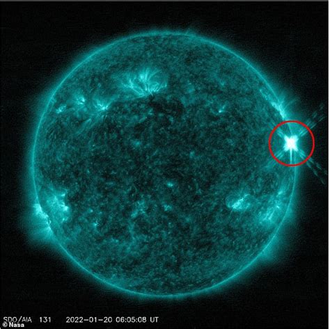 Star Of The Show Nasa Shares Stunning Footage Of Powerful Solar Flare