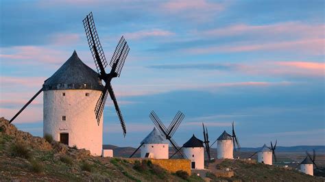 Windmills In Consuegra Castilla La Mancha Spain Rtravelhd