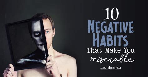 10 Negative Habits That Drain Your Energy And Make You Unhappy