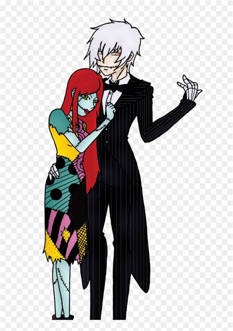 Nightmare Before Christmas Jack And Sally By Heartless Cartoon Free