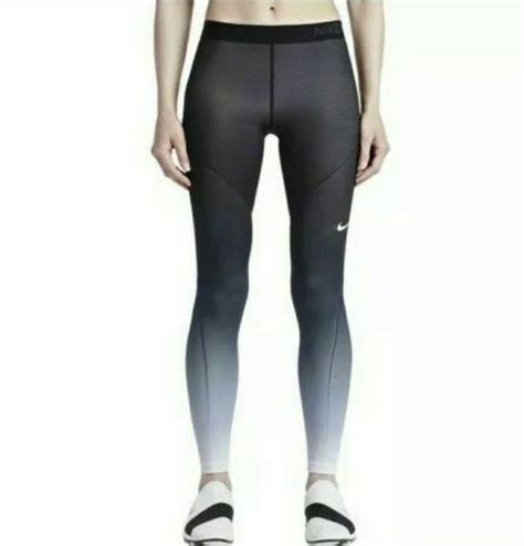 Womens Nike Pro Hyperwarm Ombre Fade Leggings Sz S Small 917087 010 For