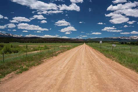 Empty Dirt Road In Colorado Photograph By Kyle Lee Pixels