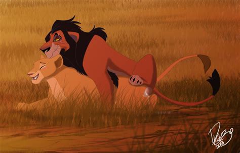 Rule 34 Closed Eyes Cum Disney Feline Female Lion Male Mammal Nala