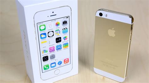 Iphone 5s Unboxing Gold Edition Youtube