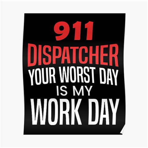 911 Dispatcher Wall Art Redbubble