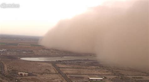 Massive Dust Storm Engulfs Phoenix Strange Sounds