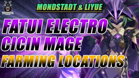 Fatui Electro Cicin Mage All Farming Locations Detailed Guide Mondstadt And Liyue Genshin