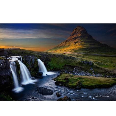 Iconic Icelandic Waterfall Of Mind Blowing Beauty Photograph For Sale