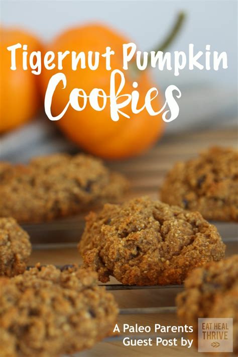 Guest Post Tigernut Pumpkin Cookies Eat Heal Thrive
