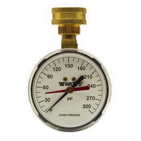 Watts Dp Iwtg Water Pressure Test Gauge For Garden Hose