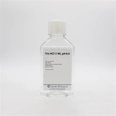 Tris Hcl 1 M Ph 80 Quality Biological
