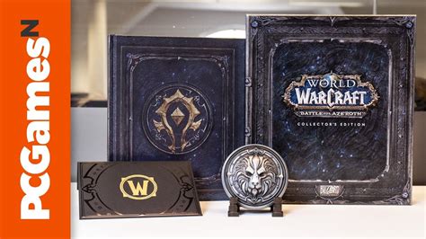 World Of Warcraft Battle For Azeroth Collectors Edition Unboxing