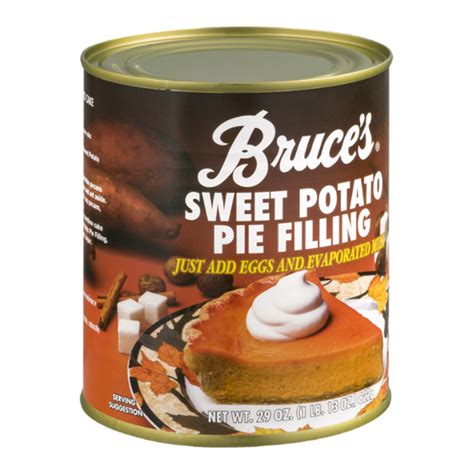 I did my sweet potatoes exactly to the recipe and they came out soft when i owned a jar. Bruce's Sweet Potato Pie Filling Reviews 2019