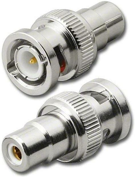Bnc Male To Rca Female Coaxial Adapter Connector Ars G056