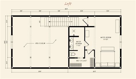 Dream Acreage Pre Designed Barn Home Loft Floor Plan Layout Barn