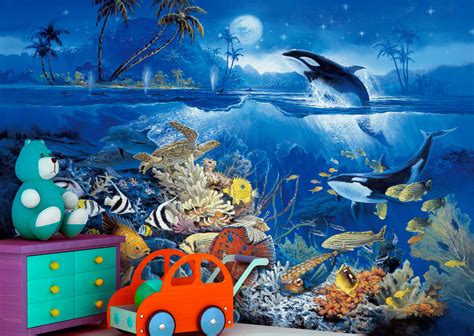 Tropical Fish 1818 Wall Mural Full Size Large Wall Murals The Mural Store