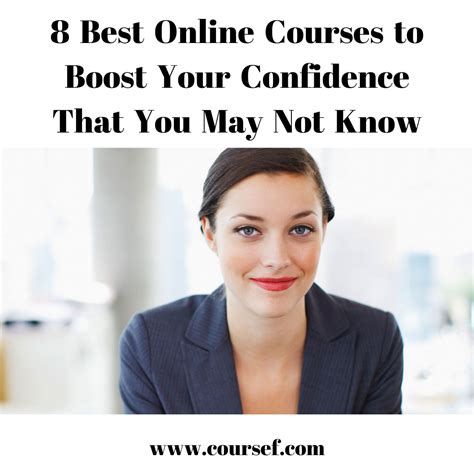 Best Online Courses To Boost Your Confidence That You May Not Know