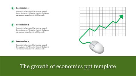 Editable Economics Ppt Template With Graph