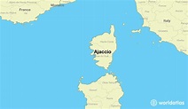 Where is Ajaccio, France? / Ajaccio, Corsica Map - WorldAtlas.com