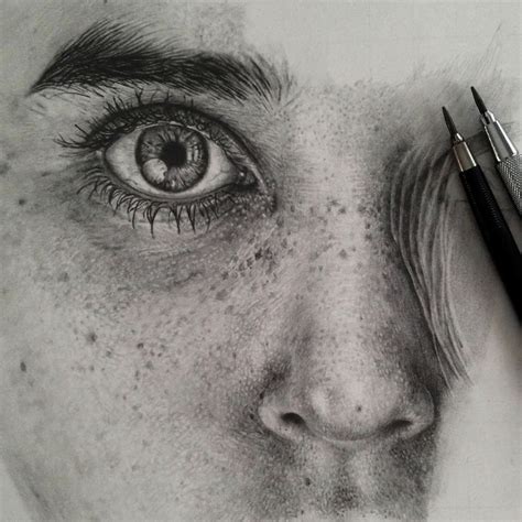 Hyperrealistic Pencil Drawings By Monica Lee Freeyork