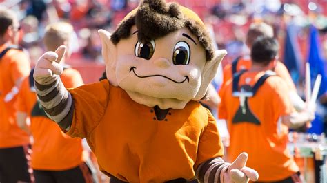 The Browns Mascot Grappling With Futility Is All Of Us Gq