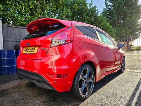 Ford Fiesta Ecoboost Zetec S Red Edition Ebay