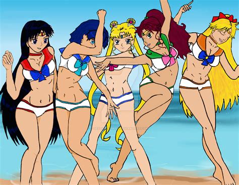 Sailor Moon Bikini By Sesshyluva123 On Deviantart
