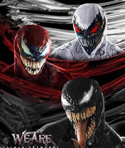 Venomcarnage And Anti Venom From Bottom To Top I Love How Amazing This