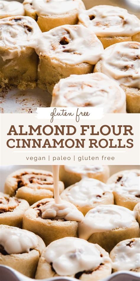 Healthy Gluten Free Almond Flour Cinnamon Rolls Recipe Gluten Free
