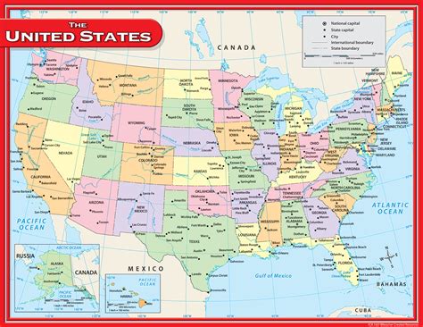 Clickable Map Of The United States Map