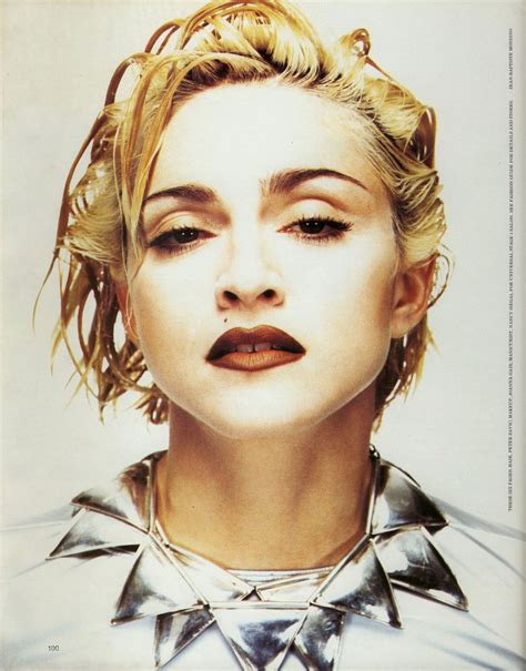 Madonna By Jean Baptiste Mondino Harpers Bazaar 1990 Madonna Madonna Blonde Ambition