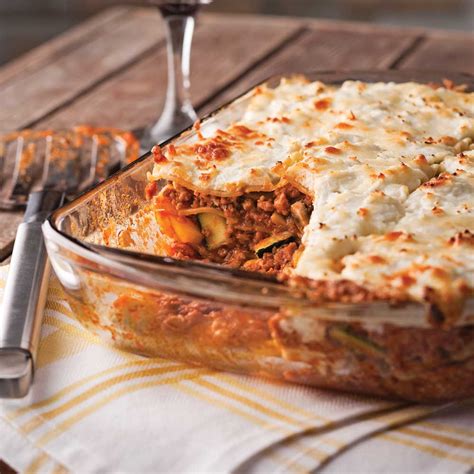 lasagne au boeuf et légumes les recettes de caty