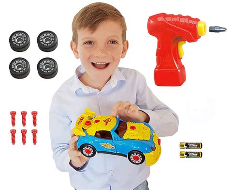 Tg642 Take Apart Toy Car With Electric Drill Build Your Own Car Ki
