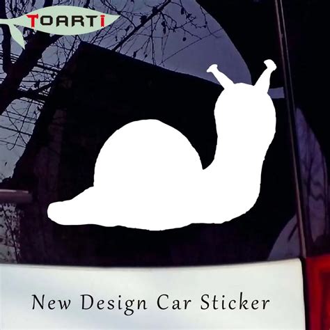 12795 Cm Snail Silhouette Decals Animal Car Sticker Automotive