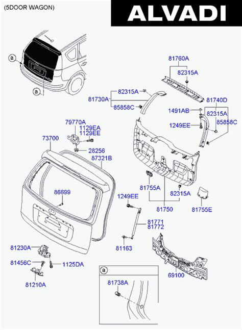 Toyota Tundra Tailgate Parts Diagram Hanenhuusholli