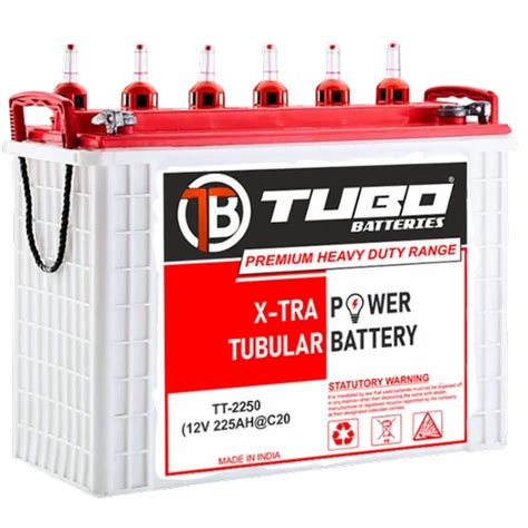 Tubo 12v 225ah High Power Low Maintenance Inverter Battery Made In