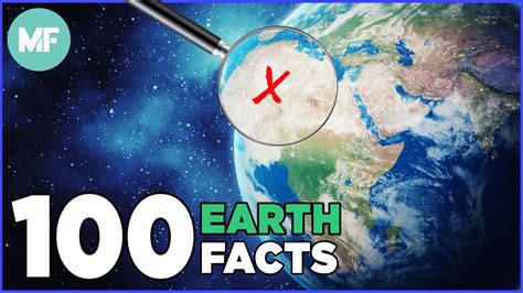 100 Facts About Earth Youtube