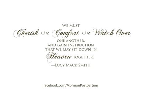 We Must Cherish Comfort Watch Over One Another And Gain Instruction