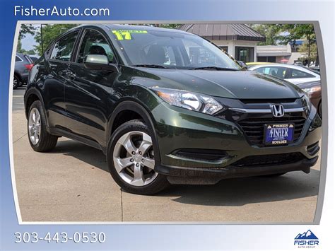 We have had our hrv ex awd a couple of days now. 2017 Honda HR-V LX AWD CVT AWD Sport Utility H8437 ...