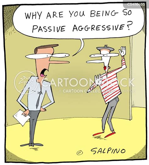 Passive Aggressive Behavior Cartoons And Comics Funny Pictures From Cartoonstock