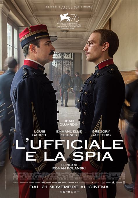 Lufficiale E La Spia Il Poster Italiano Del Film Mymoviesit