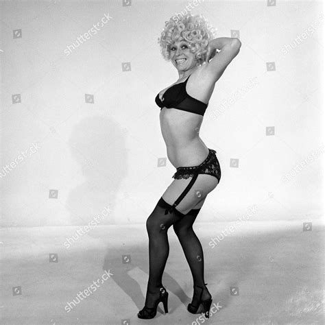 Barbara Windsor Pinup Underwear Shots Editorial Stock Photo