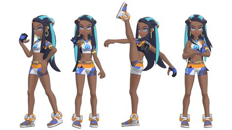 [mmd Pokemon] Nessa Sword And Shield Poses Dl By Jonicito1994 On Deviantart