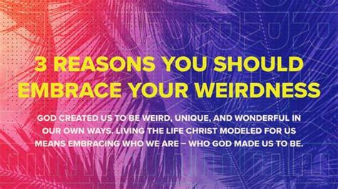 3 Reasons You Should Embrace Your Weirdness The Gathering