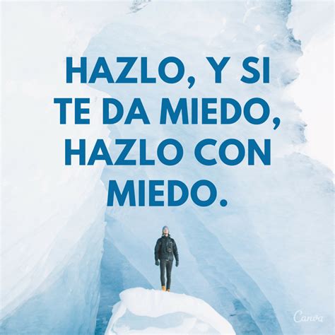 Magníficas frases cortas de motivación Canva