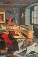Alberto de Brandeburgo Como San Jerónimo en su estudio (1526) Lucas ...