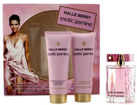 Halle Berry Exotic Jasmine Duftset Eau De Parfum 30ml Körperlotion 75ml Duschgel 75ml
